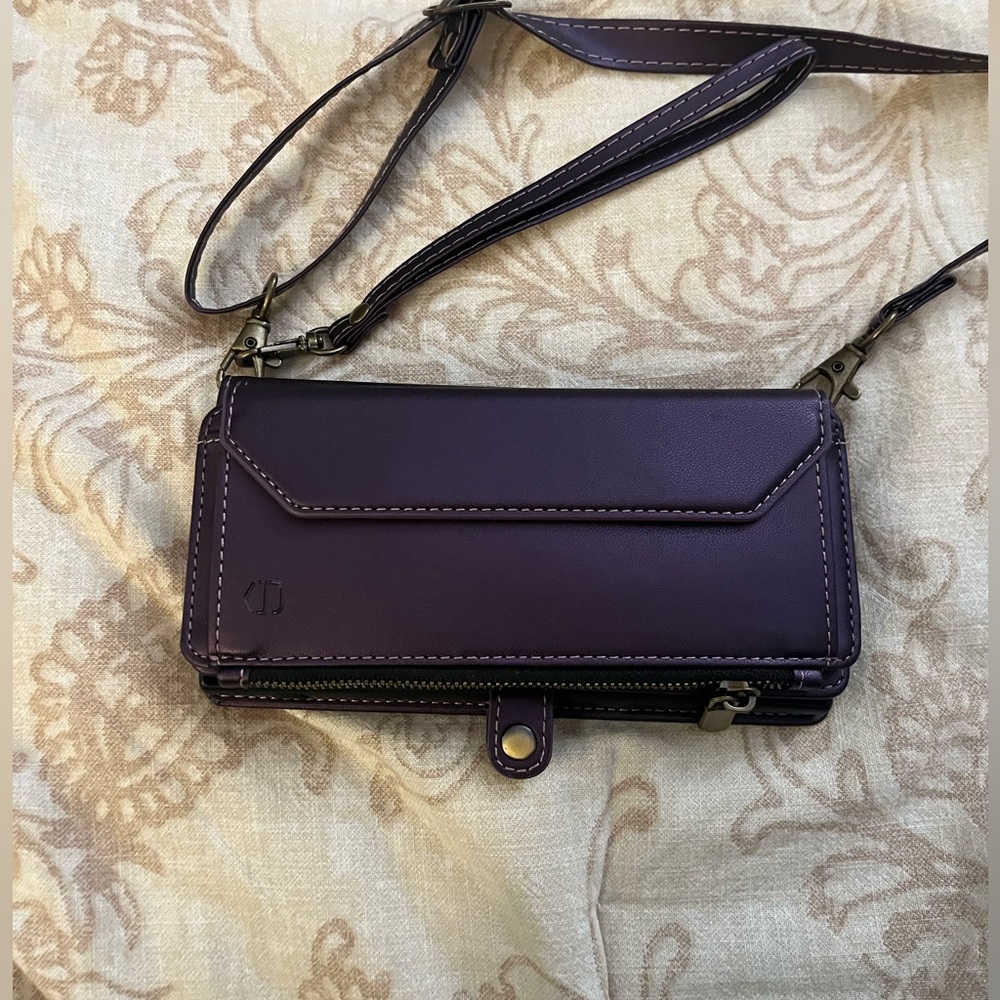 Crossbody Wallet Case Compatible with Samsung Galaxy S24